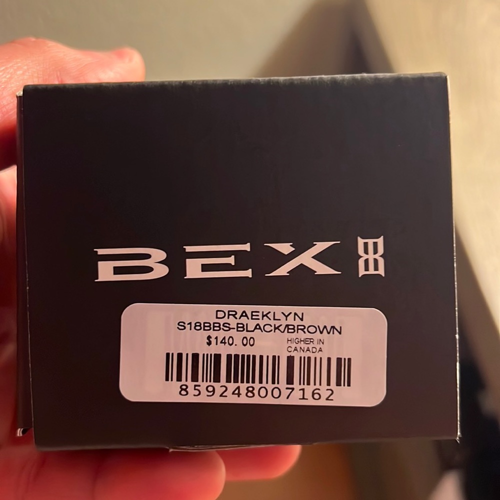 BEX Draeklyn Brown/Black Sunglasses NEW!